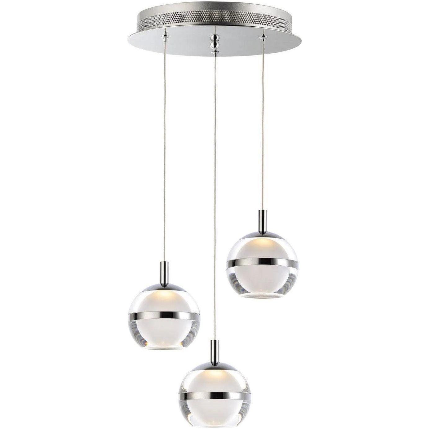 ET2 Lighting - Swank LED Multi Pendant - E24593-93PC - Canada Light Shop