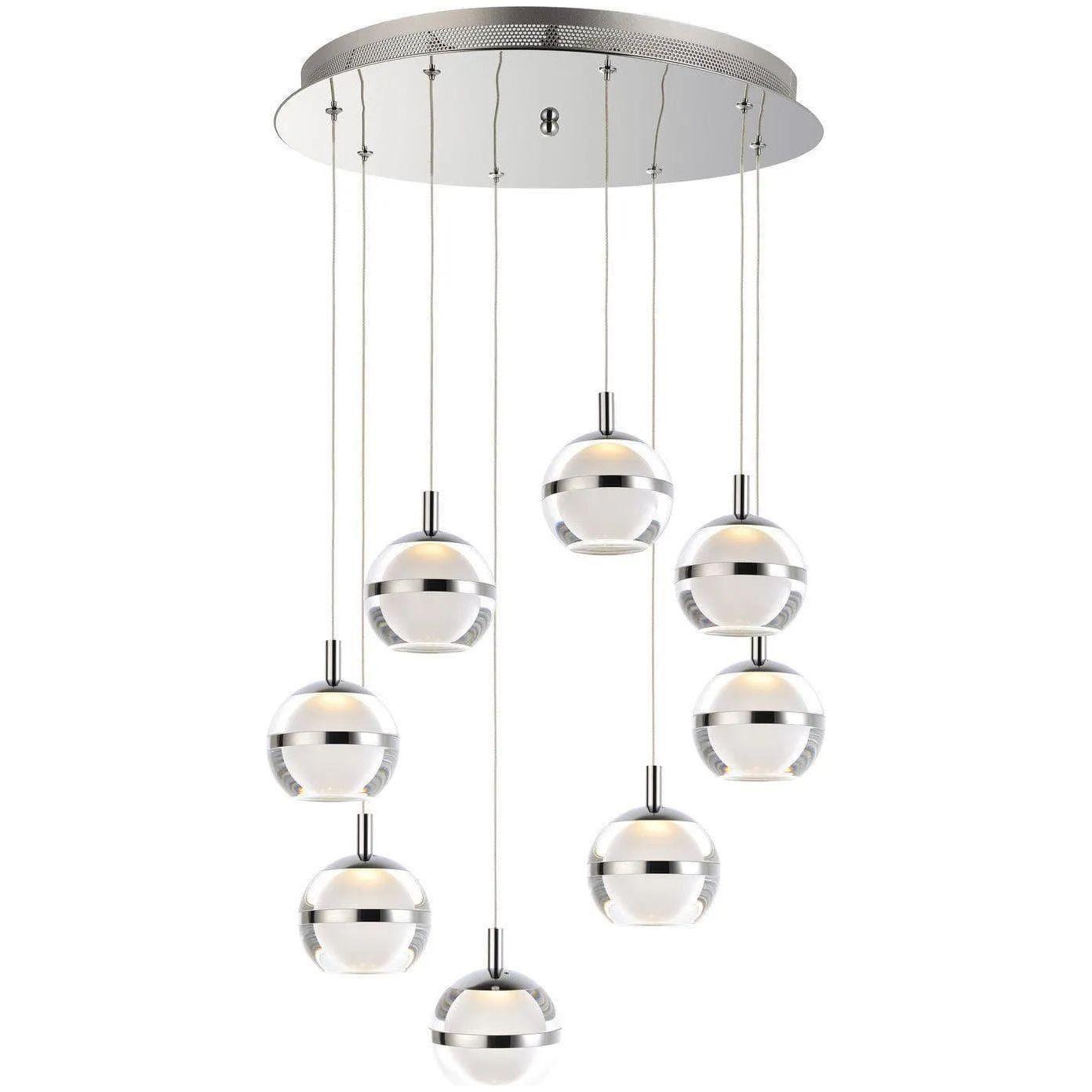 ET2 Lighting - Swank LED Multi Pendant - E24598-93PC - Canada Light Shop