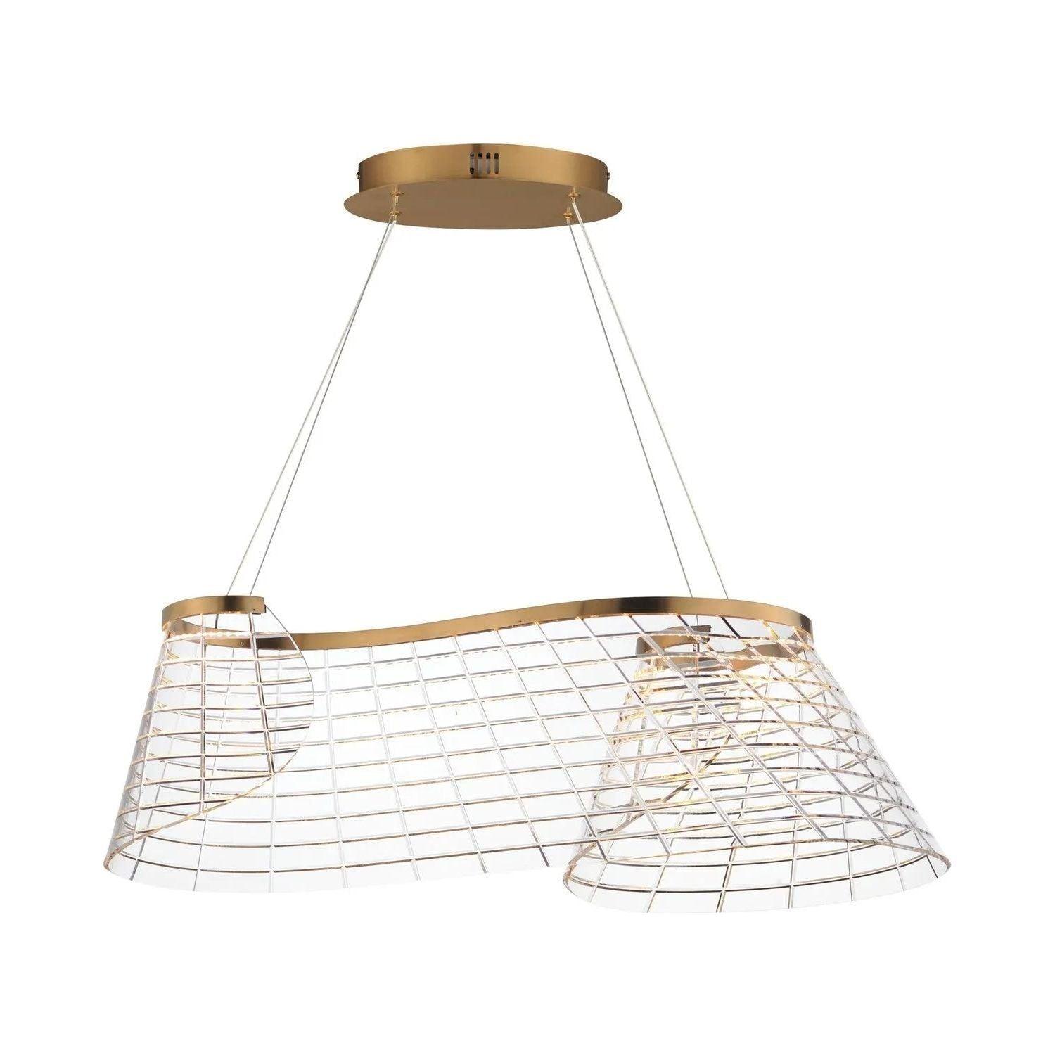 ET2 Lighting - Tartan LED Linear Pendant - E24814-82BCN - Canada Light Shop