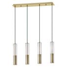 ET2 Lighting - Torch LED Linear Pendant - E11004-24SBR - Canada Light Shop