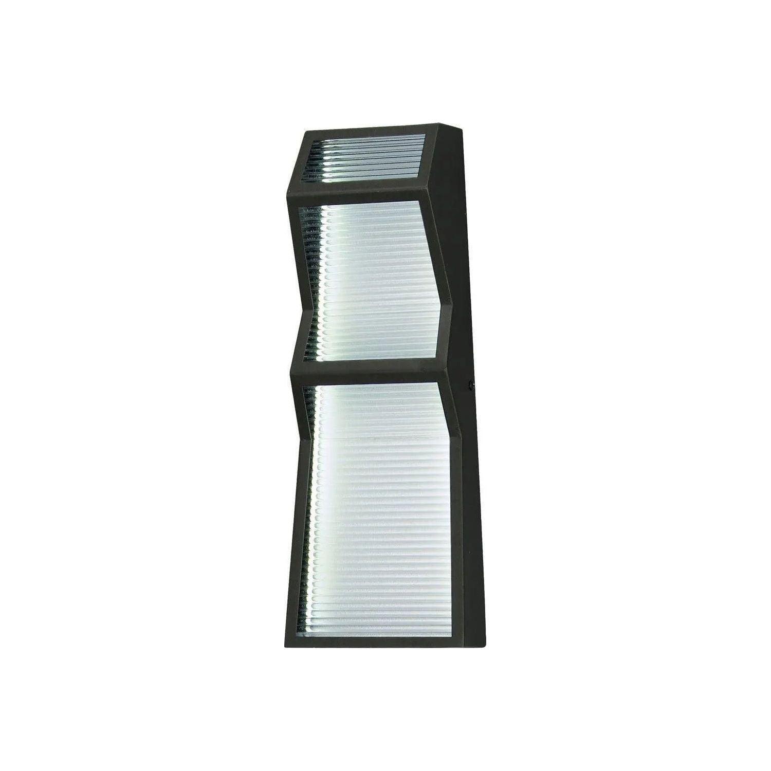 ET2 Lighting - Totem LED Outdoor Wall Sconce - E30123-144BK - Canada Light Shop