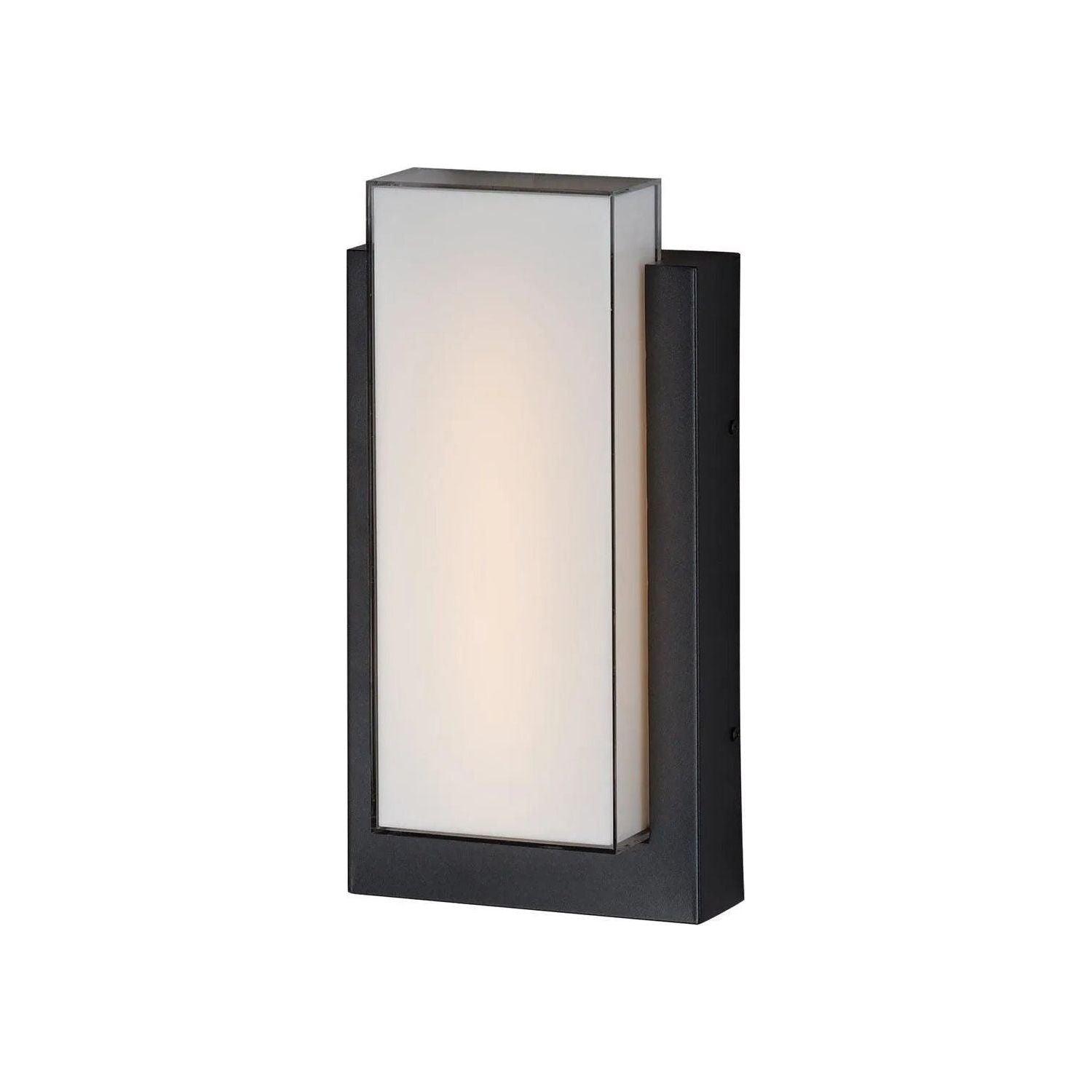 ET2 Lighting - Tower LED Outdoor Wall Sconce - E30182-01BK - Canada Light Shop