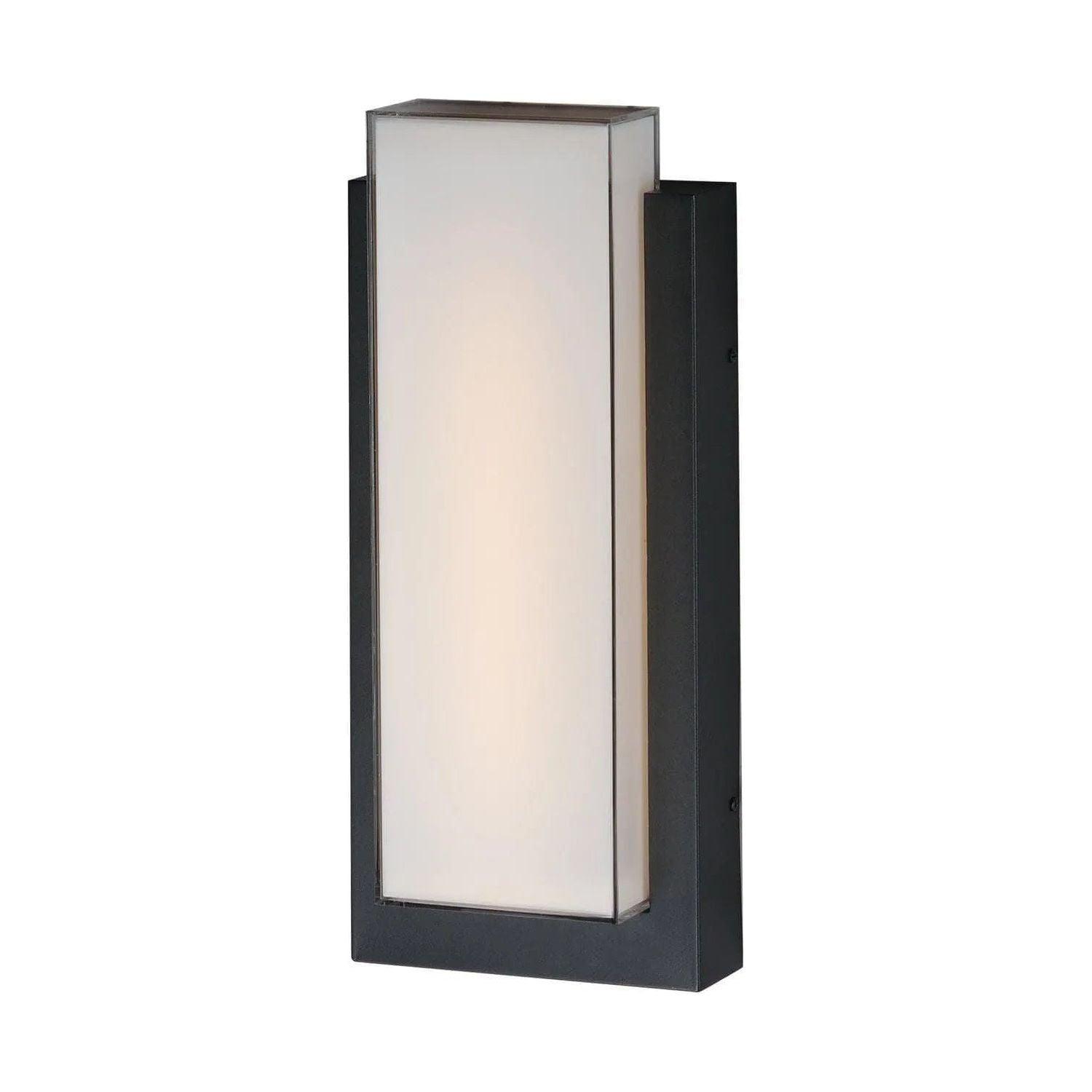 ET2 Lighting - Tower LED Outdoor Wall Sconce - E30182-01BK - Canada Light Shop
