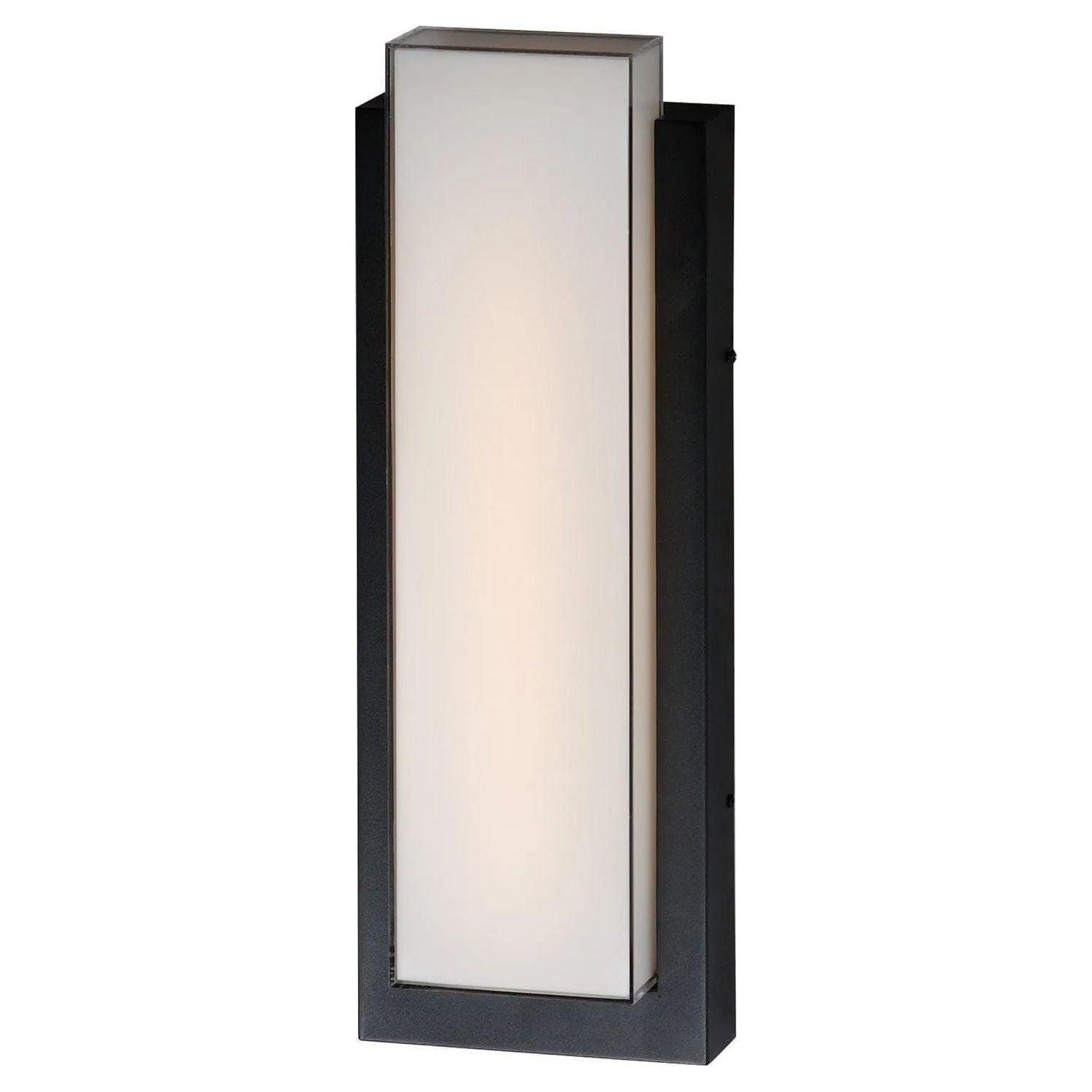 ET2 Lighting - Tower LED Outdoor Wall Sconce - E30182-01BK - Canada Light Shop