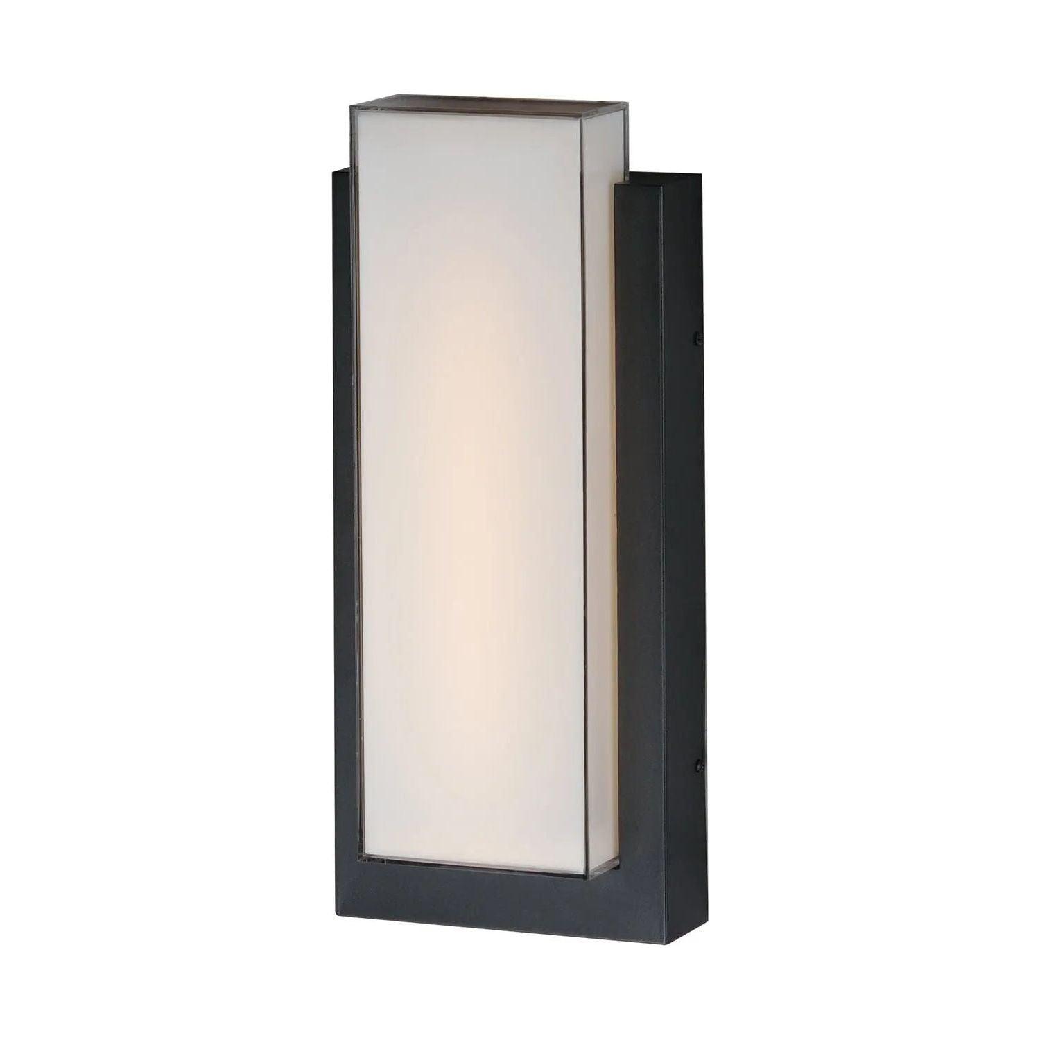 ET2 Lighting - Tower LED Outdoor Wall Sconce - E30184-01BK - Canada Light Shop