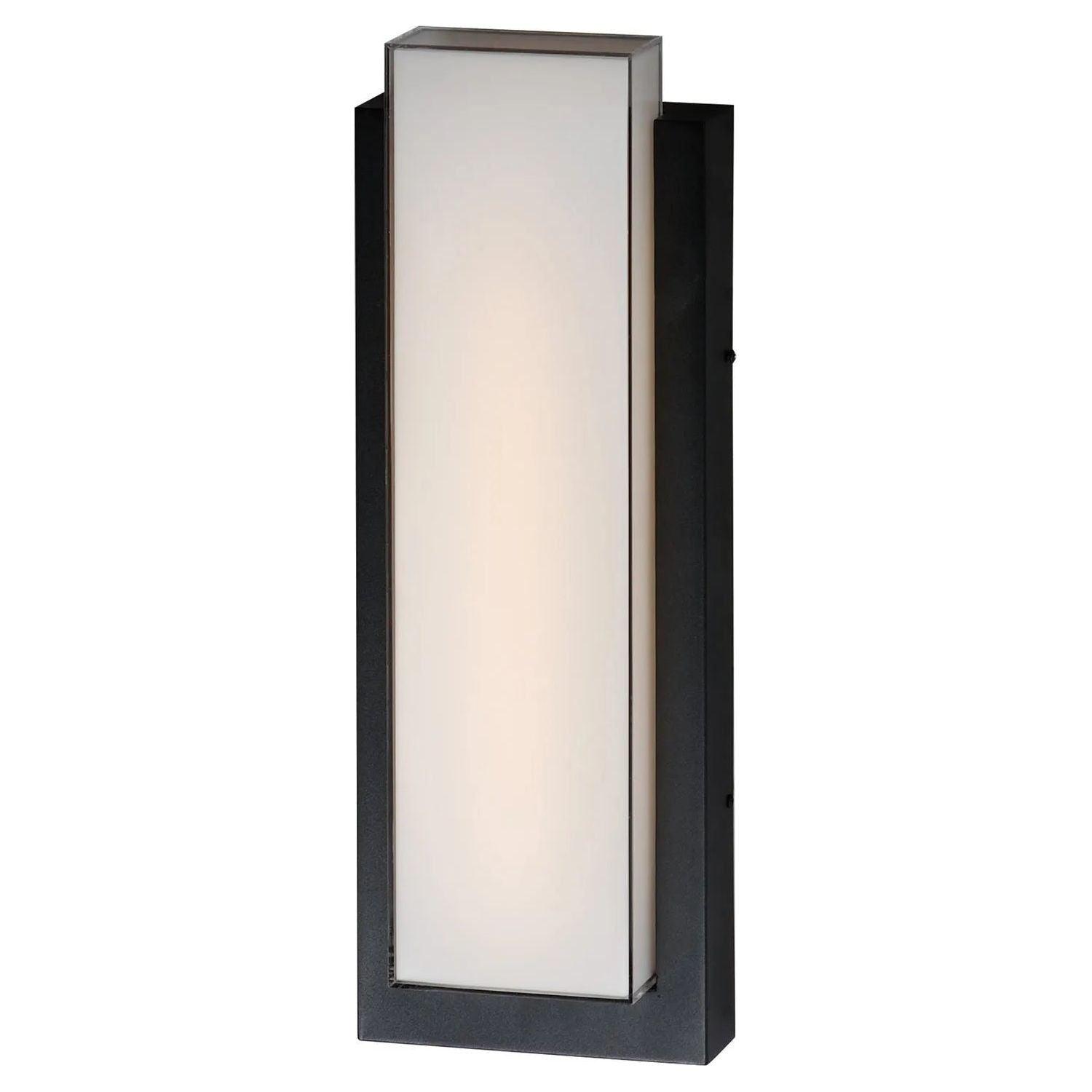 ET2 Lighting - Tower LED Outdoor Wall Sconce - E30186-01BK - Canada Light Shop