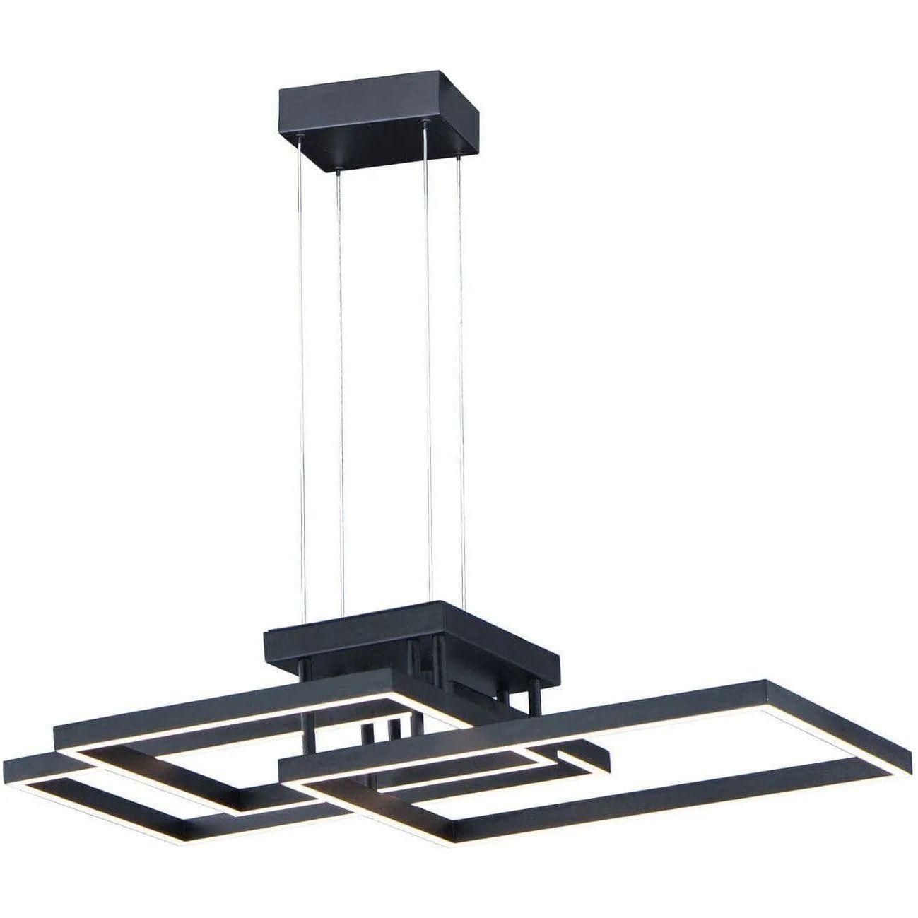 ET2 Lighting - Traverse LED Pendant - E21515-BK - Canada Light Shop