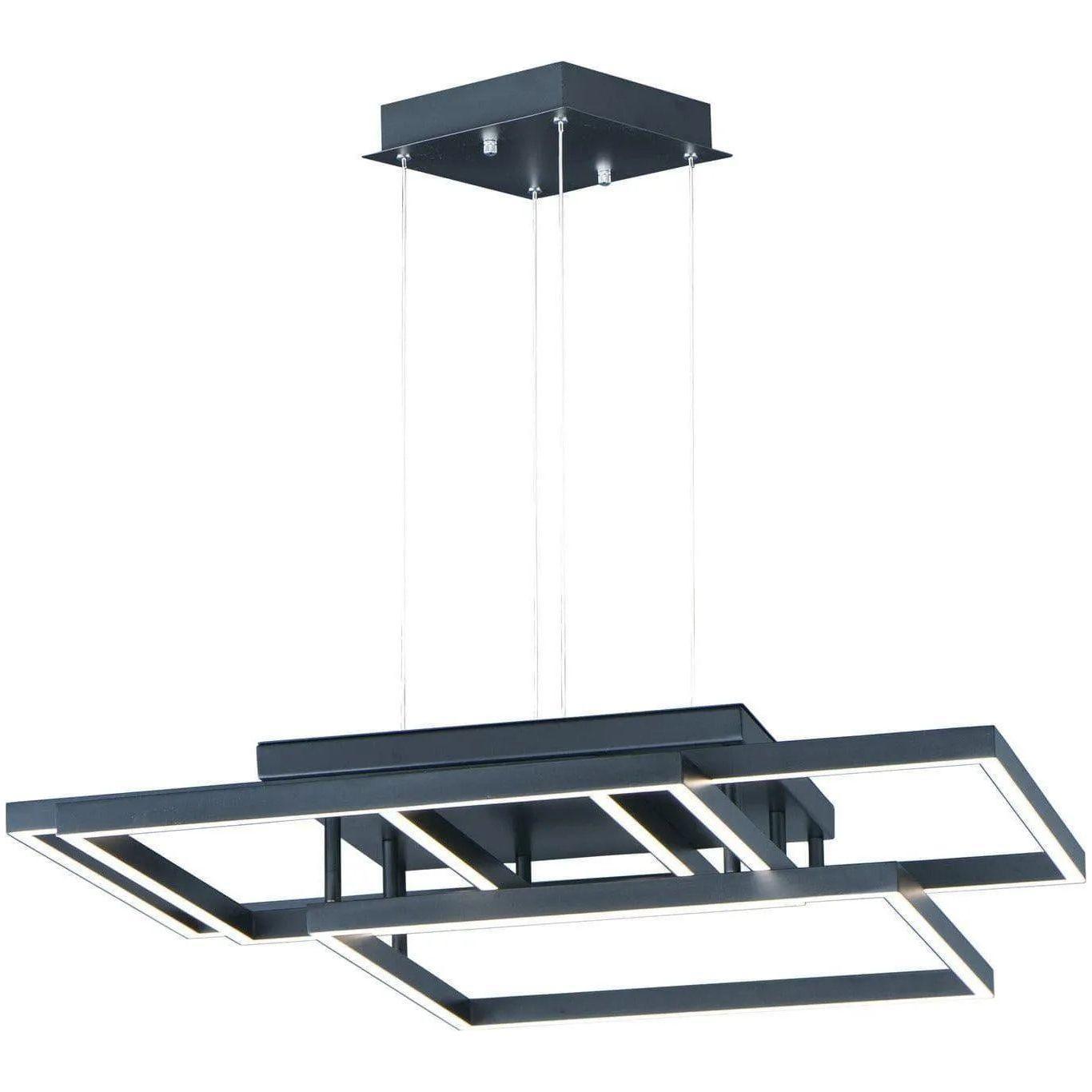 ET2 Lighting - Traverse LED Pendant - E21515-BK - Canada Light Shop