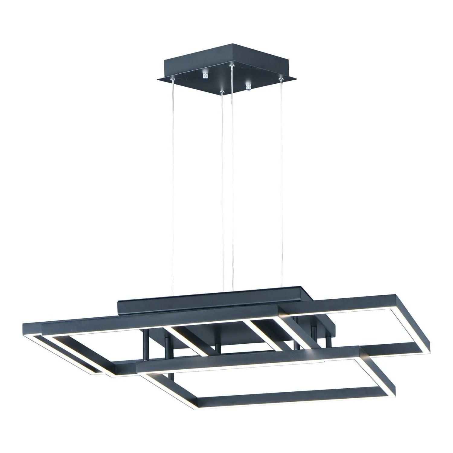 ET2 Lighting - Traverse LED Pendant - E21516-BK - Canada Light Shop
