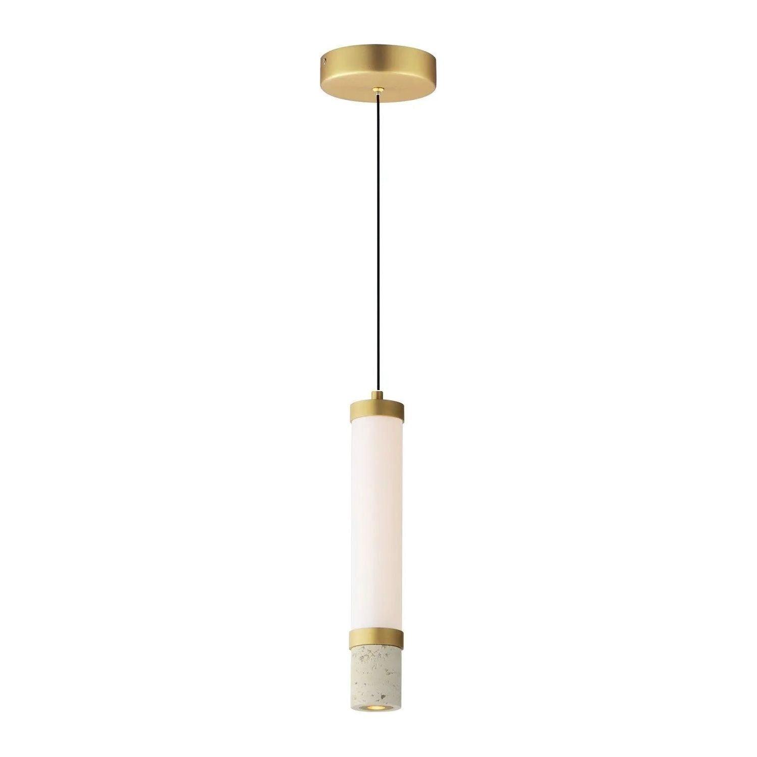 ET2 Lighting - Travertine LED Pendant - E11053-01TVGLD - Canada Light Shop