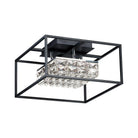 ET2 Lighting - Zephyr LED Flush Mount - E23300-20BK - Canada Light Shop