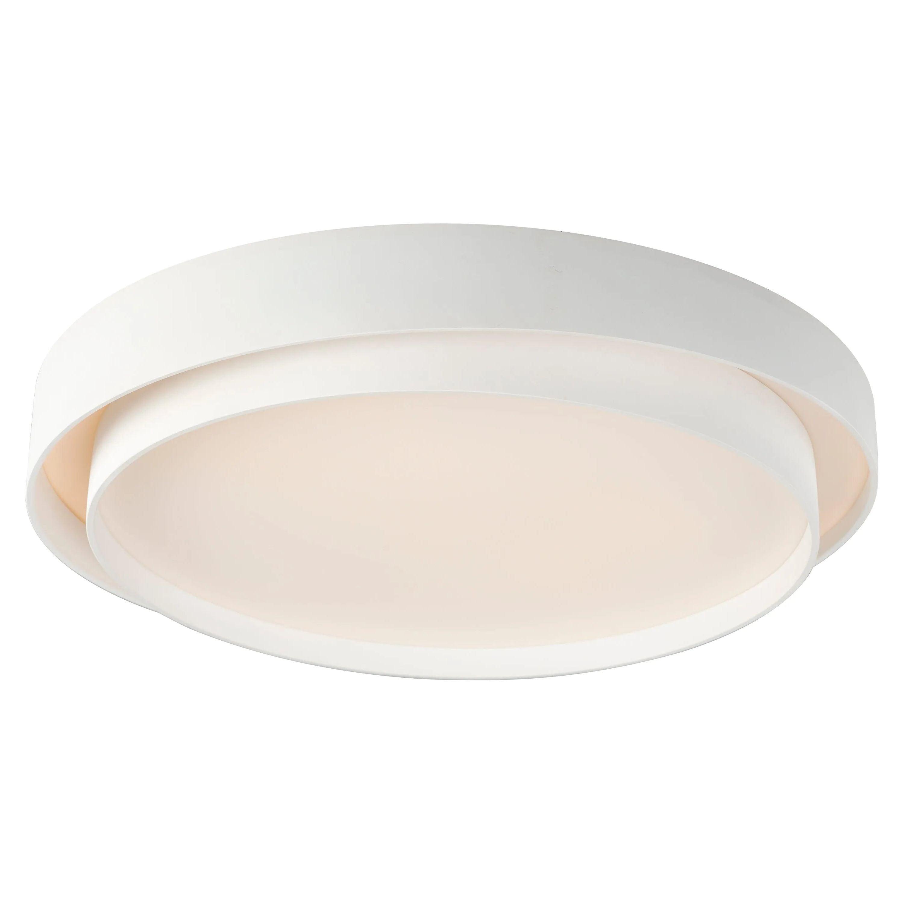 ET2 Lighting - Ziggurat LED Flush Mount - E51046-WT - Canada Light Shop