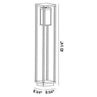 Eurofase - 34122 LED Bollard - 34122-013 - Canada Light Shop
