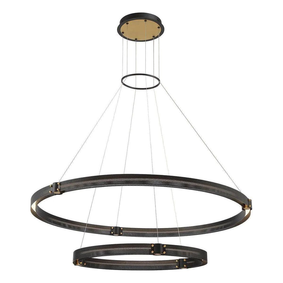 Eurofase - Admiral 2-Tier LED Chandelier - 37385-019 - Canada Light Shop