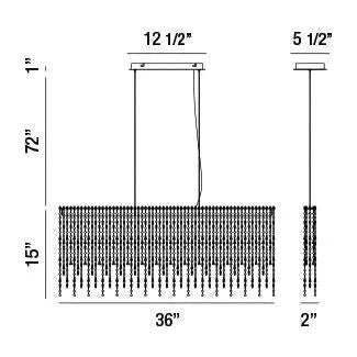 Eurofase - Atwater LED Pendant - 34044-018 - Canada Light Shop