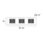 Eurofase - Belgroue LED Bathbar - 35719-014 - Canada Light Shop