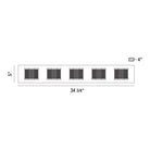 Eurofase - Belgroue LED Bathbar - 35719-014 - Canada Light Shop