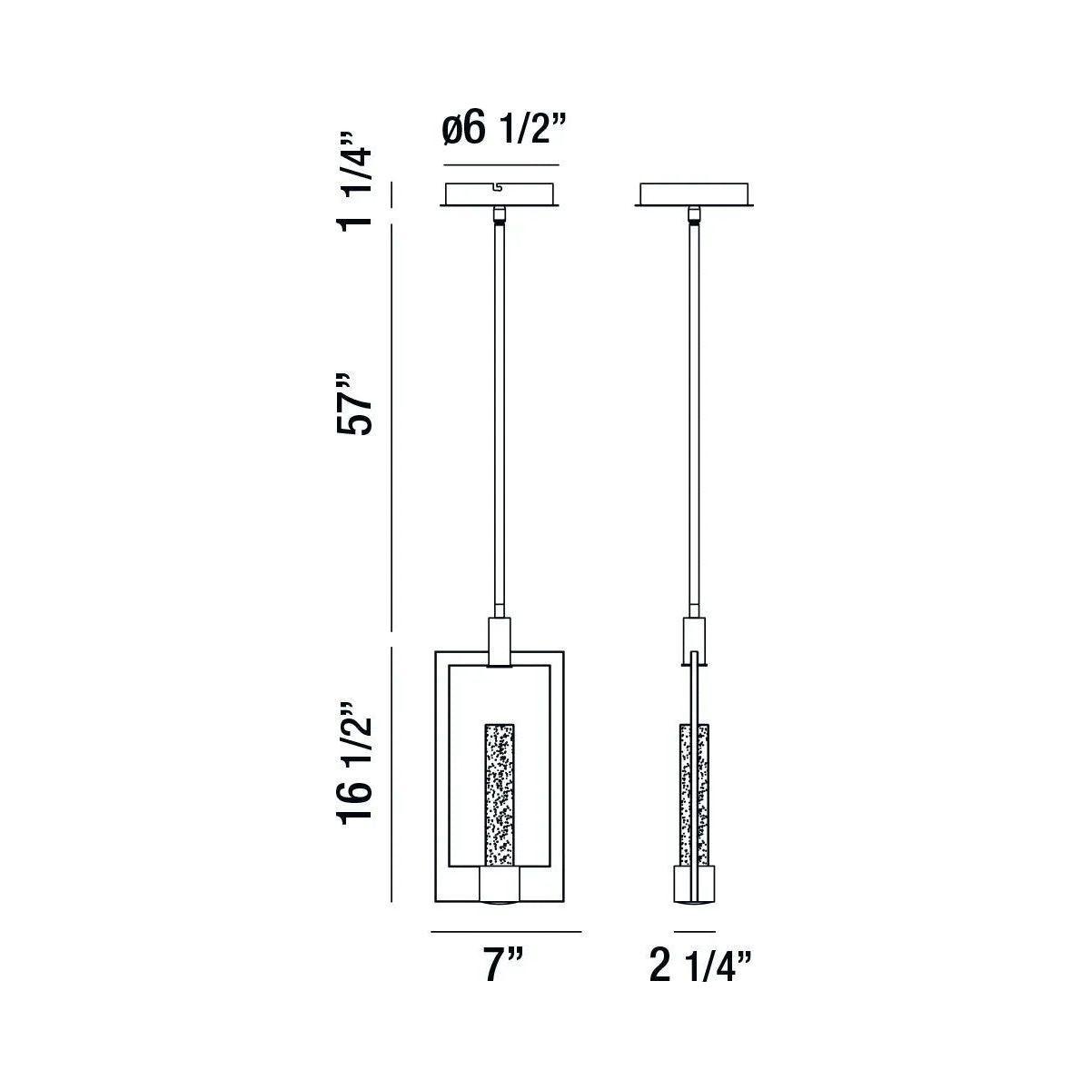 Eurofase - Hanson LED Pendant - 35948-018 - Canada Light Shop