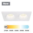 Eurofase - Midway Rectangular Double Regressed Gimbal - 45381-010 - Canada Light Shop