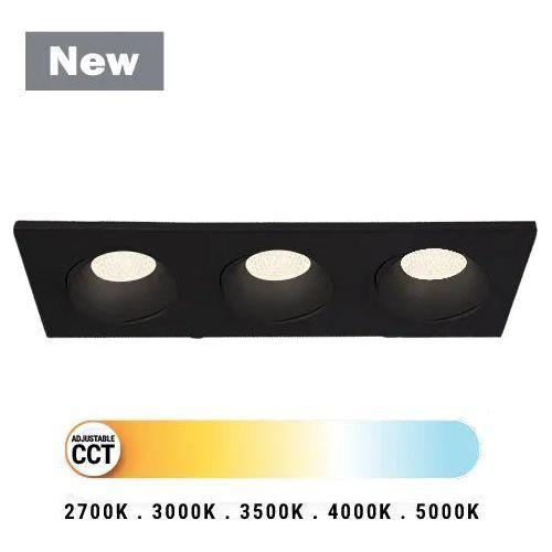 Eurofase - Midway Rectangular Triple Regressed Gimbal - 45382-024 - Canada Light Shop