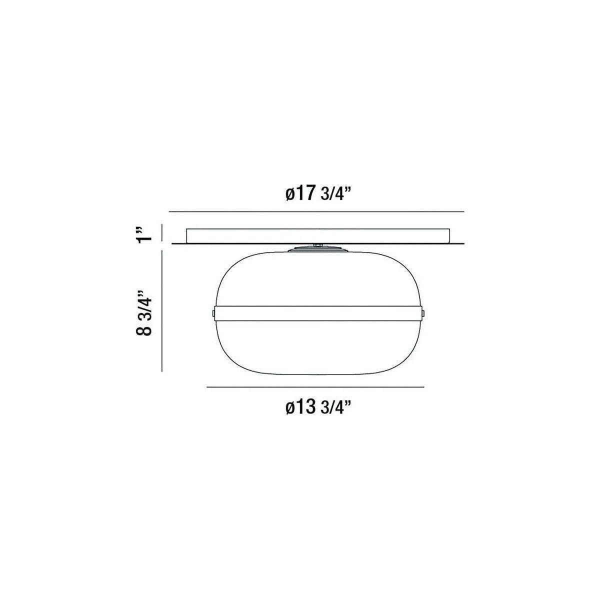 Eurofase - Nottingham Flushmount - 37086-015 - Canada Light Shop