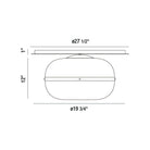 Eurofase - Nottingham Flushmount - 37086-015 - Canada Light Shop