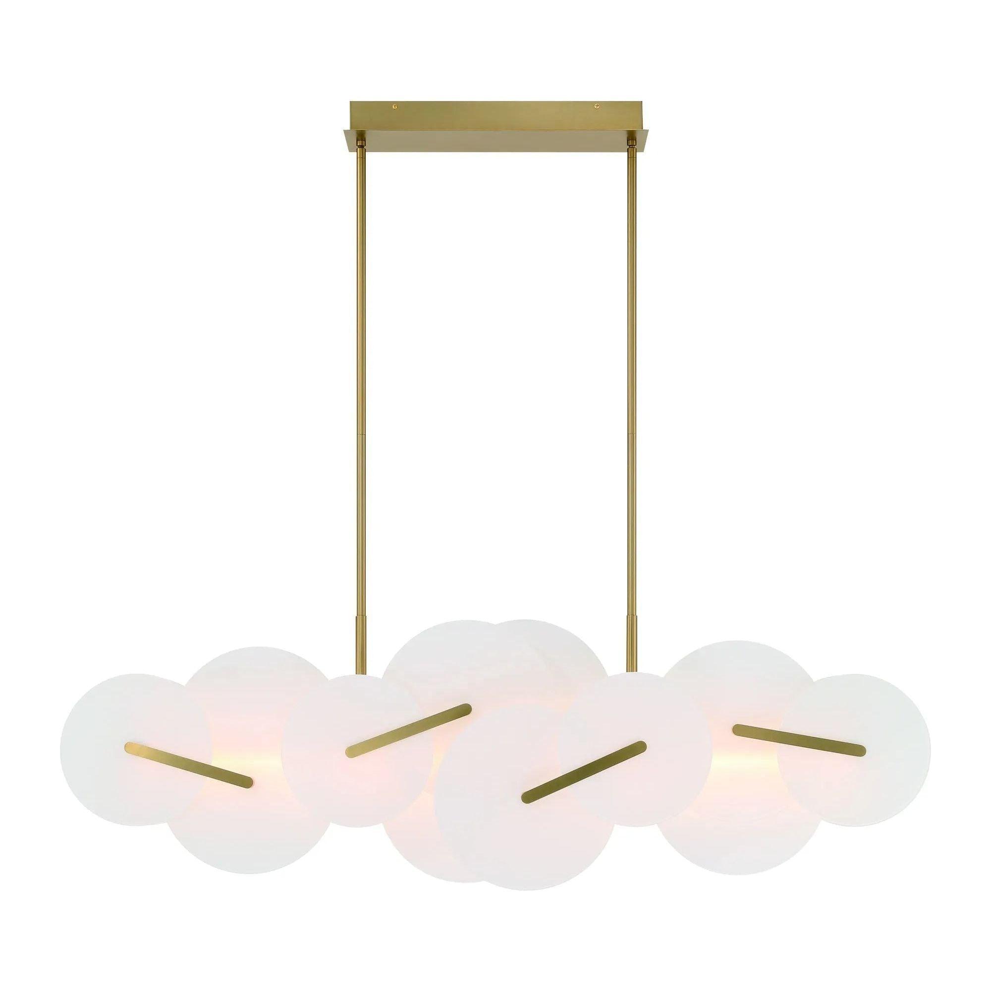 Eurofase - Nuvola LED Linear Chandelier - 47210-011 - Canada Light Shop