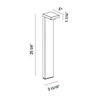 Eurofase - Pallito LED Bollard - 31911-023 - Canada Light Shop