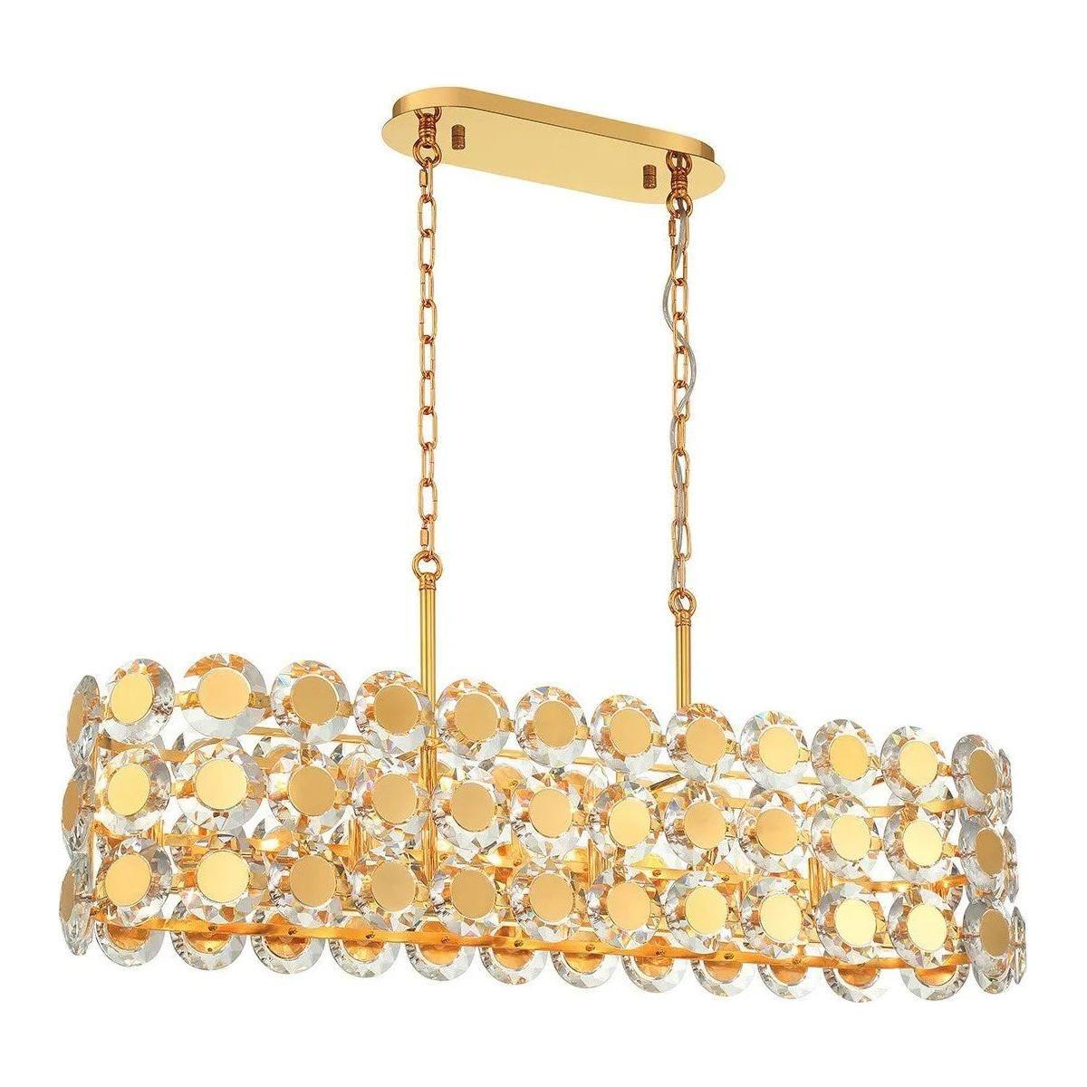 Eurofase - Perrene Linear Chandelier - 44287-016 - Canada Light Shop