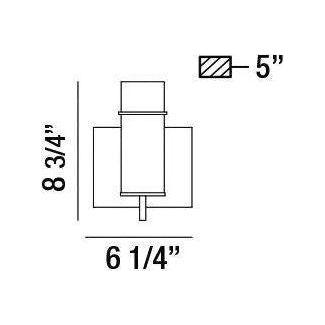 Eurofase - Pista Wall Sconce - 34133-019 - Canada Light Shop
