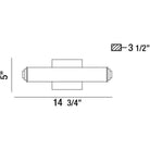 Eurofase - Ray LED Wall Sconce - 30190-016 - Canada Light Shop