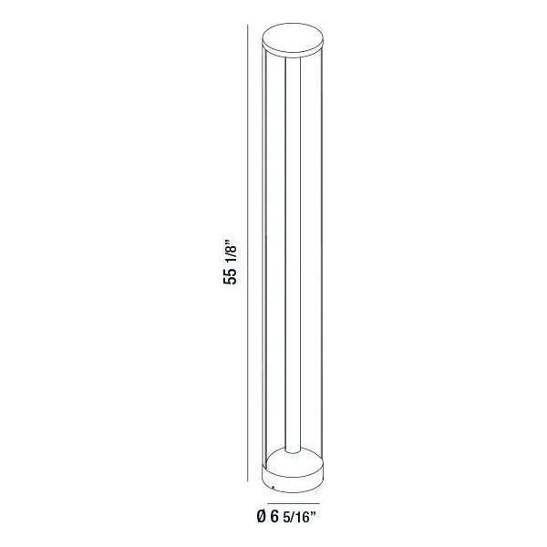 Eurofase - Reza LED Bollard - 31919-029 - Canada Light Shop