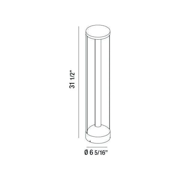 Eurofase - Reza LED Bollard - 31919-029 - Canada Light Shop