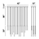 Eurofase - Santana LED Linear Suspension - 31446-013 - Canada Light Shop