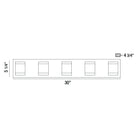 Eurofase - Seaton LED Bathbar - 35685-012 - Canada Light Shop