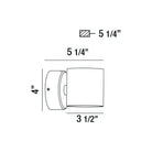 Eurofase - Volume LED Outdoor Wall Mount - 28292-029 - Canada Light Shop