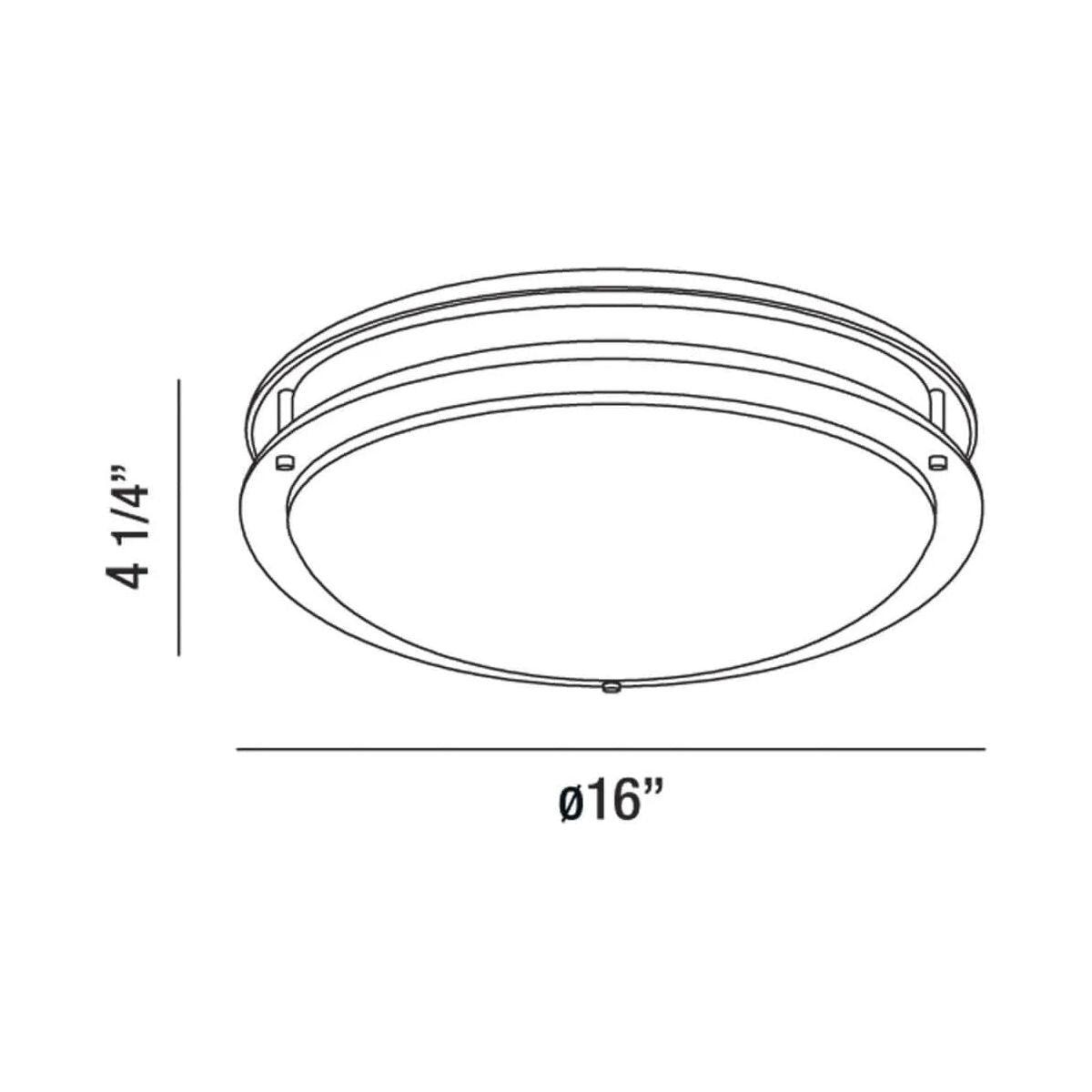 Eurofase - Warden LED Flush Mount - 30125-35-018 - Canada Light Shop