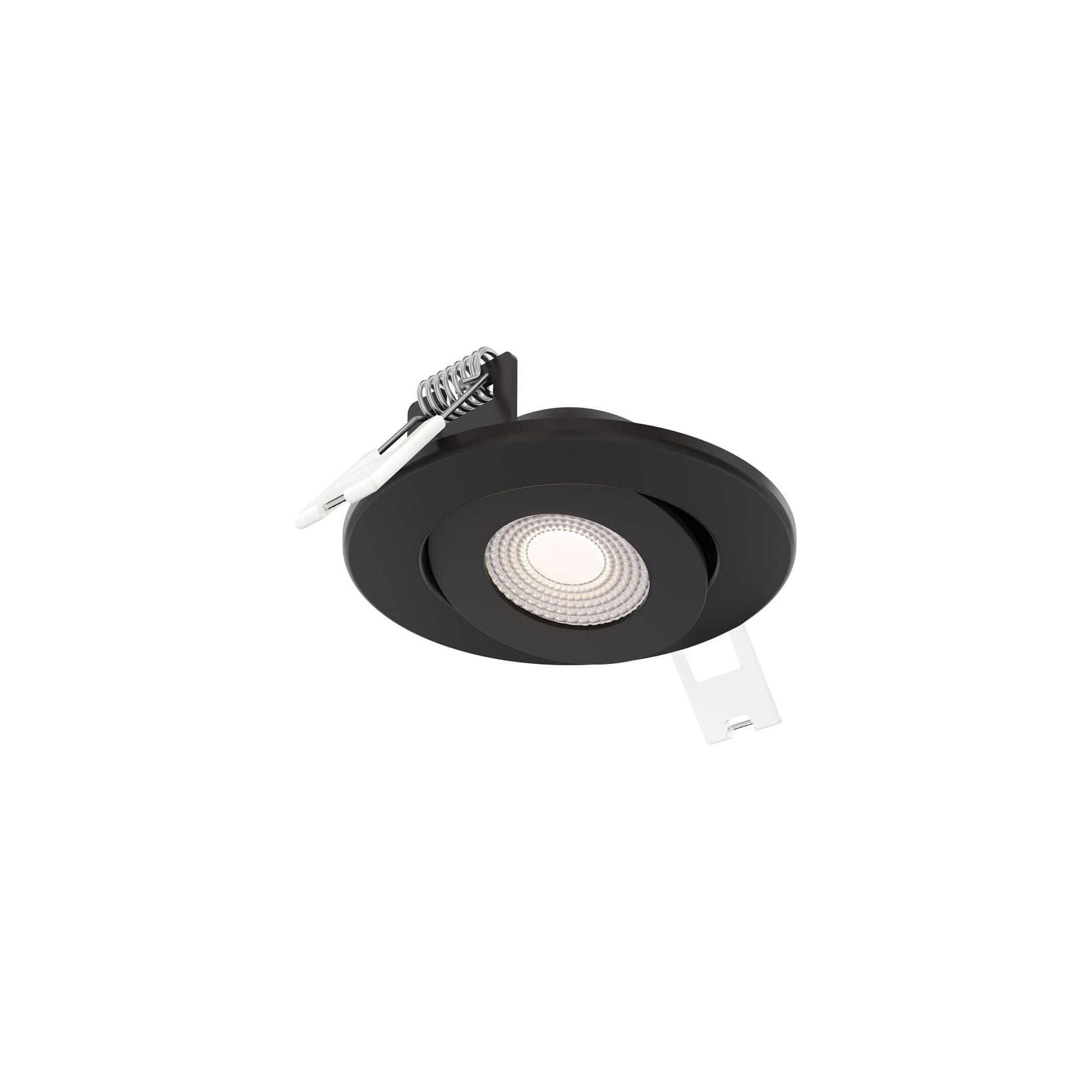 Dals Lighting - 2″ Flat Gimbal Recessed - FGM2-CC-BK - Canada Light Shop