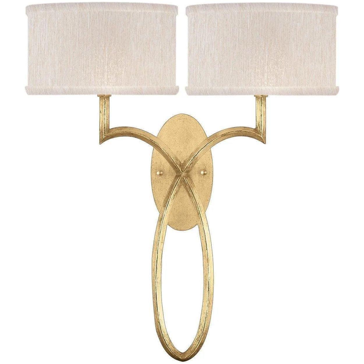 Fine Art Handcrafted Lighting - Allegretto 21-Inch Two Light Wall Sconce - 784750-SF33 - Canada Light Shop
