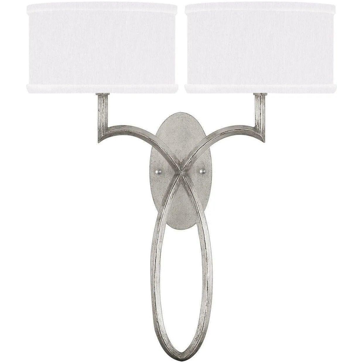 Fine Art Handcrafted Lighting - Allegretto 21-Inch Two Light Wall Sconce - 784750-SF41 - Canada Light Shop