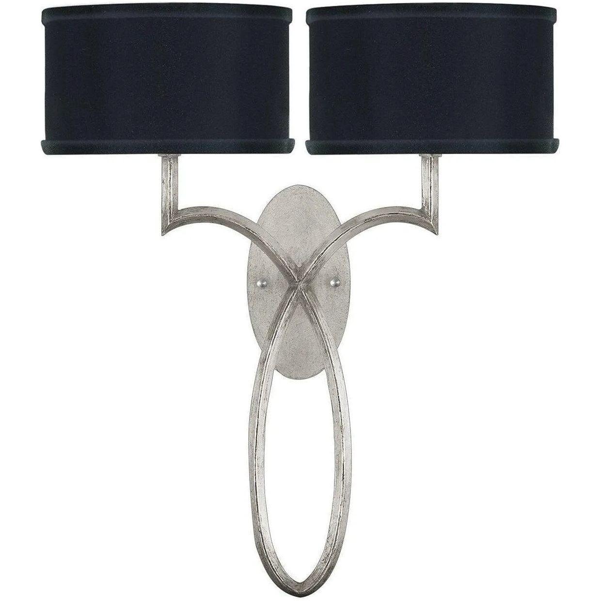 Fine Art Handcrafted Lighting - Allegretto 21-Inch Two Light Wall Sconce - 784750-SF42 - Canada Light Shop