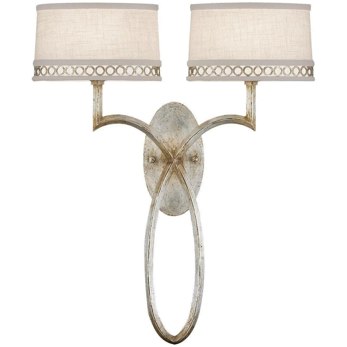 Fine Art Handcrafted Lighting - Allegretto 21-Inch Two Light Wall Sconce - 784750ST - Canada Light Shop