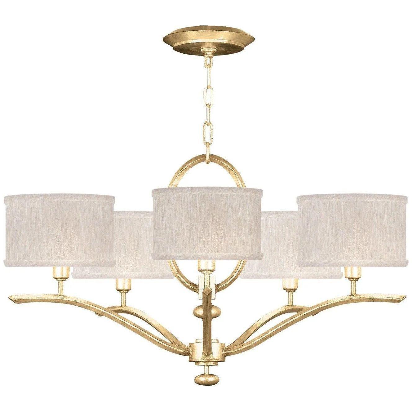 Fine Art Handcrafted Lighting - Allegretto 29-Inch Five Light Chandelier - 785440-SF33 - Canada Light Shop
