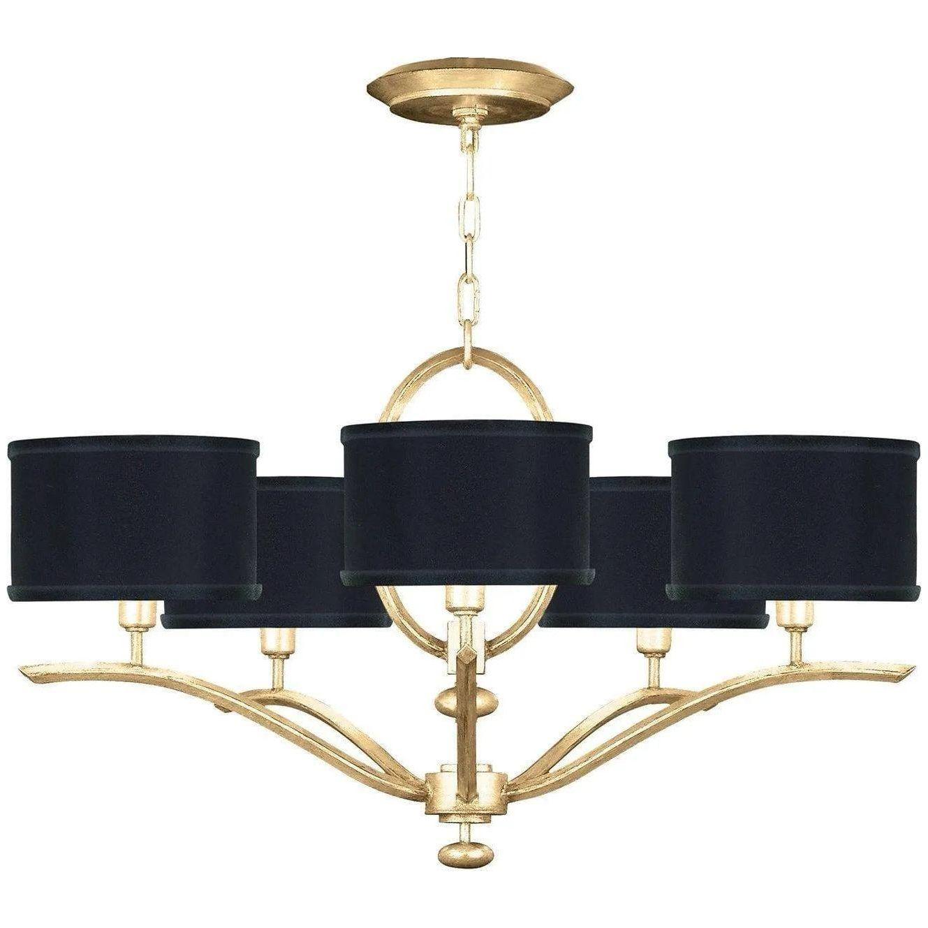 Fine Art Handcrafted Lighting - Allegretto 29-Inch Five Light Chandelier - 785440-SF34 - Canada Light Shop