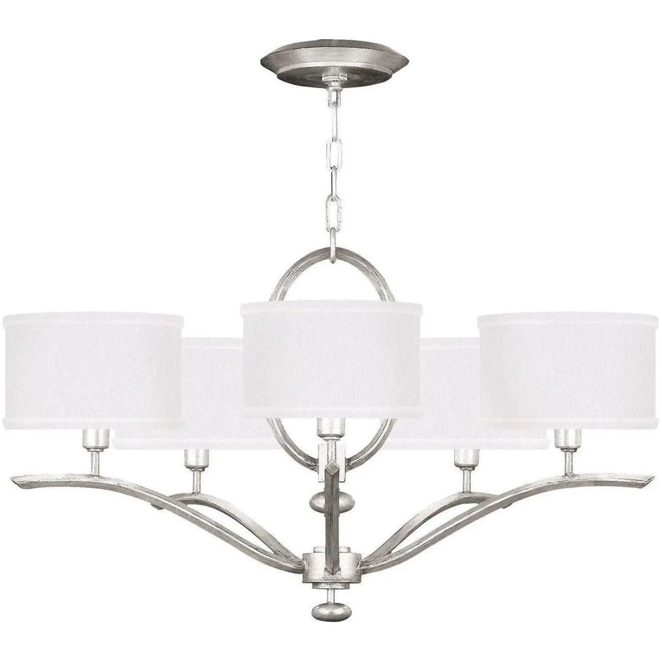 Fine Art Handcrafted Lighting - Allegretto 29-Inch Five Light Chandelier - 785440-SF41 - Canada Light Shop