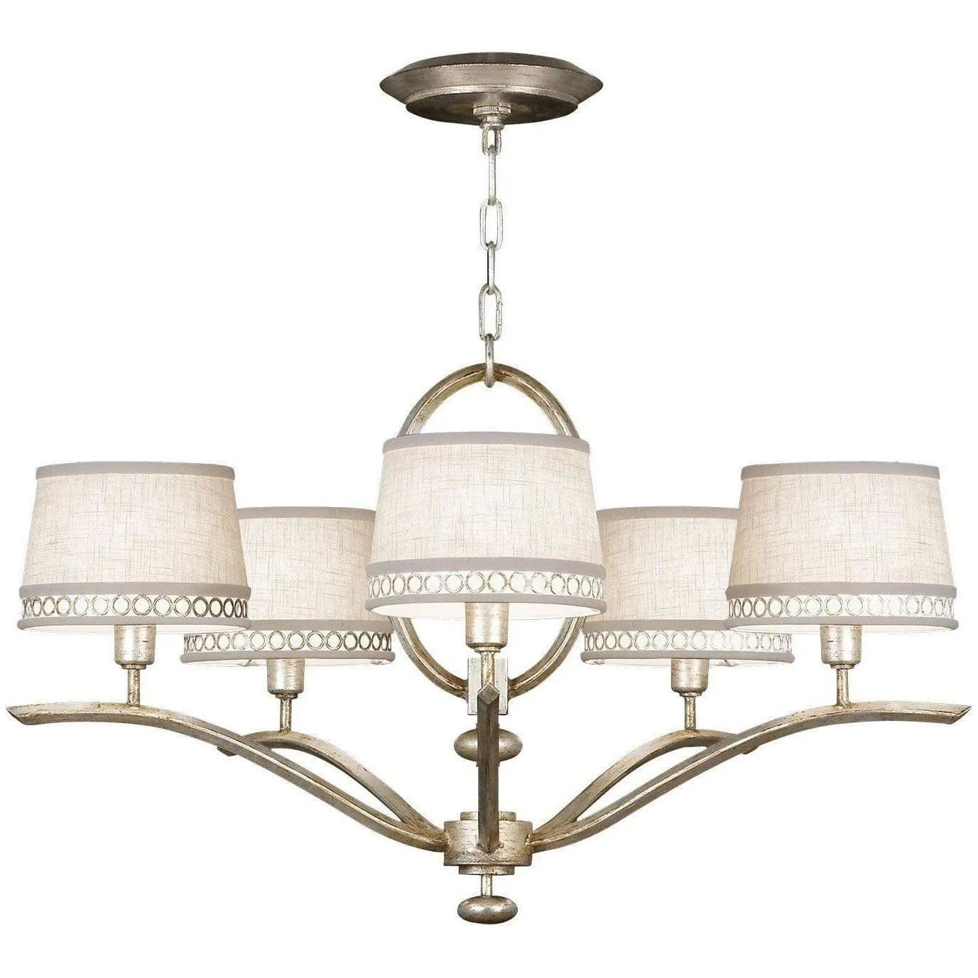 Fine Art Handcrafted Lighting - Allegretto 29-Inch Five Light Chandelier - 785440ST - Canada Light Shop