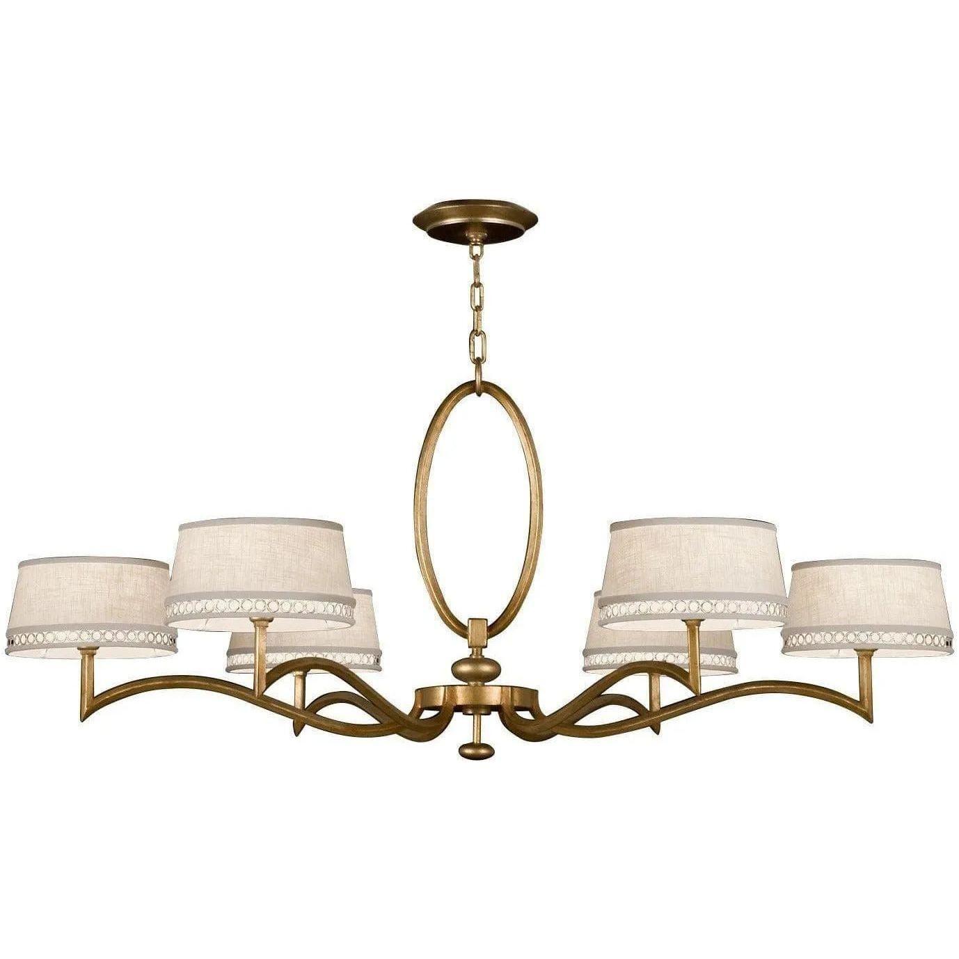 Fine Art Handcrafted Lighting - Allegretto 51-Inch Six Light Chandelier - 771740-2ST - Canada Light Shop
