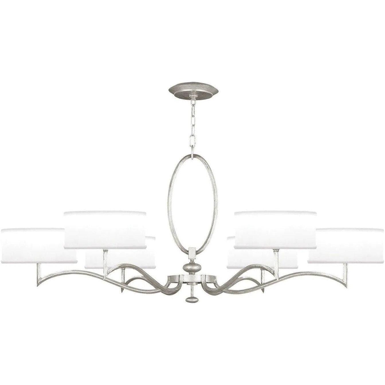 Fine Art Handcrafted Lighting - Allegretto 51-Inch Six Light Chandelier - 771740-SF41 - Canada Light Shop