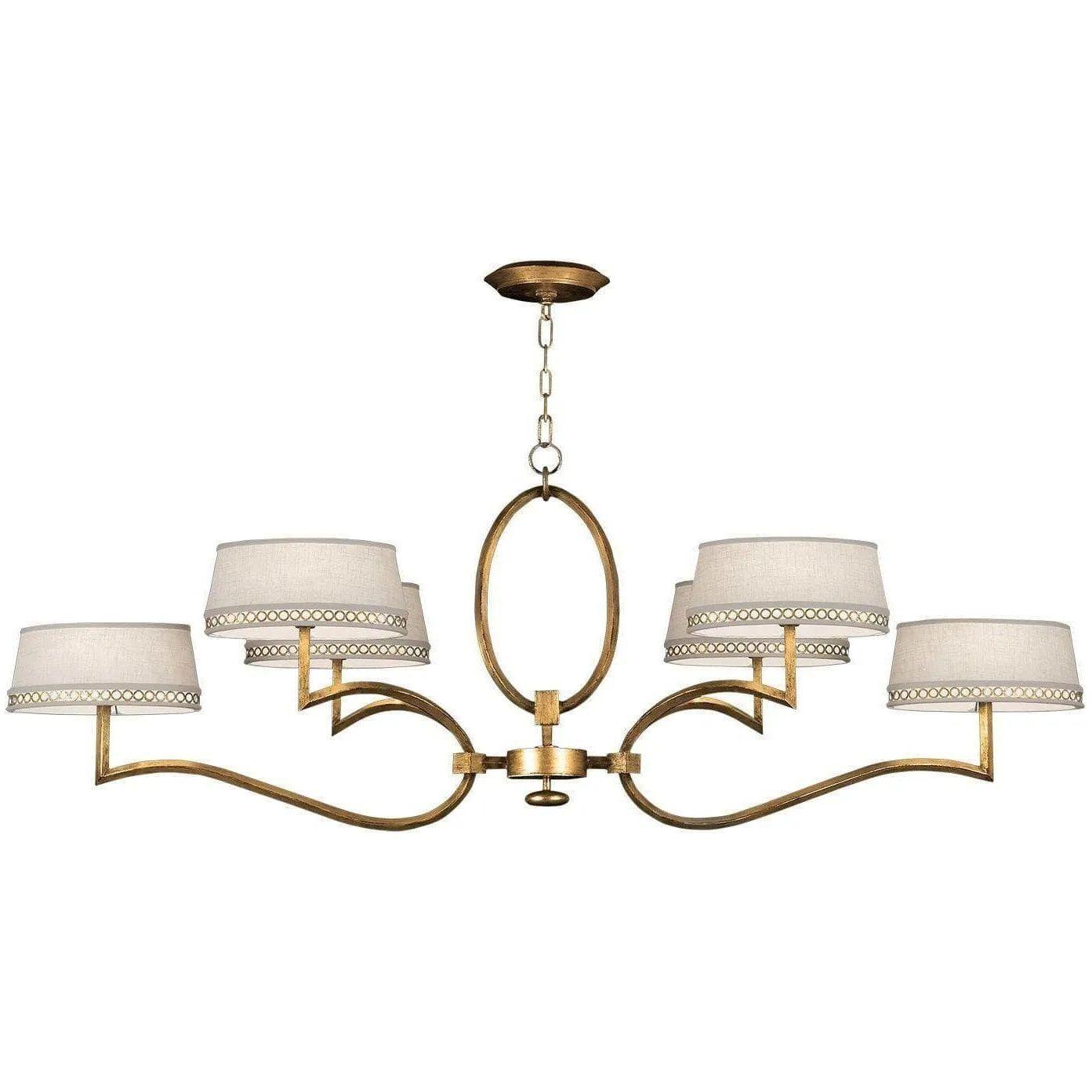 Fine Art Handcrafted Lighting - Allegretto 63-Inch Six Light Chandelier - 780040-2ST - Canada Light Shop