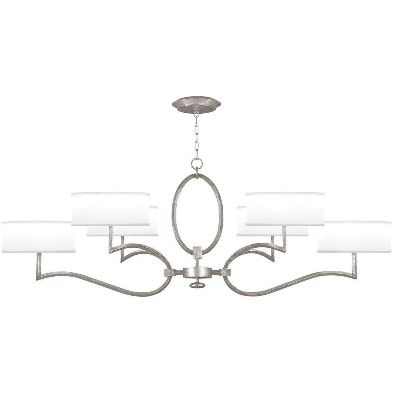 Fine Art Handcrafted Lighting - Allegretto 63-Inch Six Light Chandelier - 780040-SF41 - Canada Light Shop